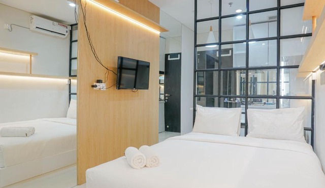 Spacious and Modern Studio Apartment at Atlanta Residences By Travelio