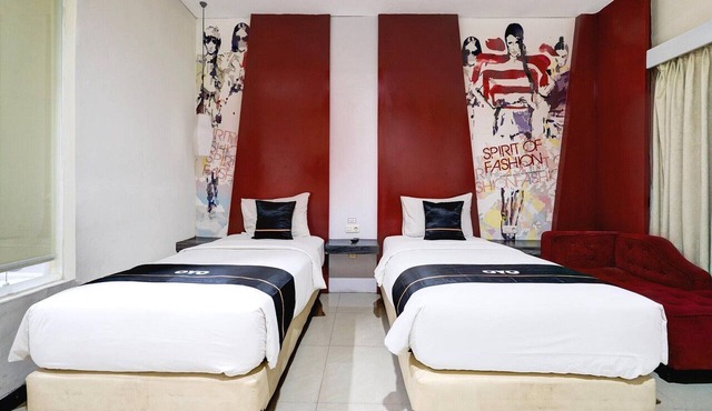 Stylish Twin Suite Escape W/Free WiFi and Parking in Bandung