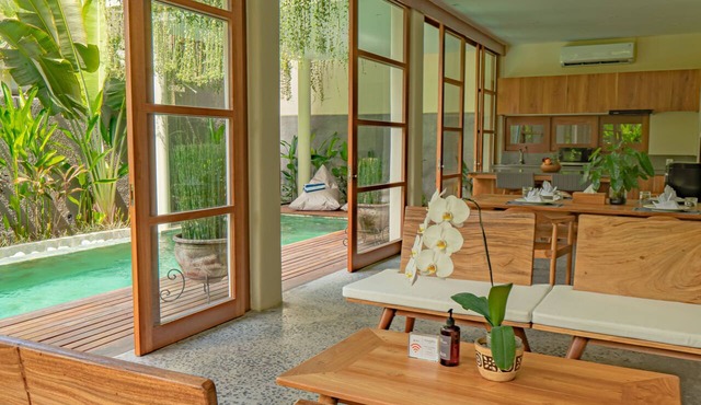 Villa Avyathi at Anandathu Villas - Tropical 2BR Contemporary Villa in Canggu in Bali