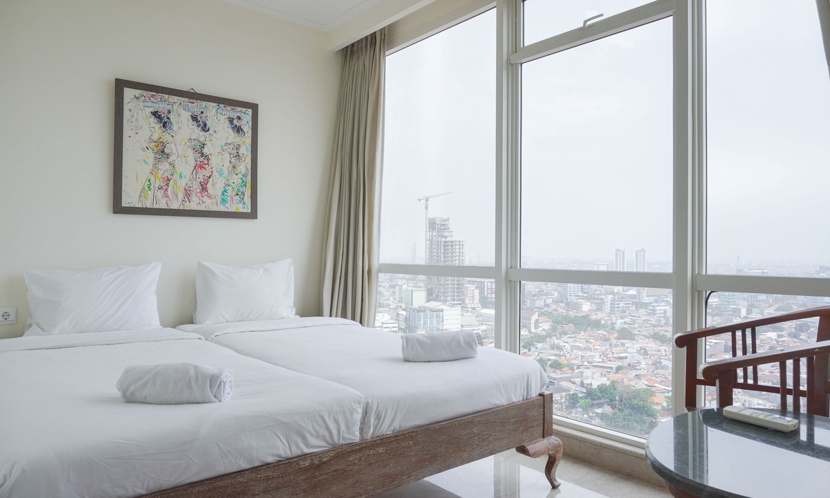 Cikini Apartment | Nice And Elegant 2Br At 26Th Floor Menteng Park Apartment