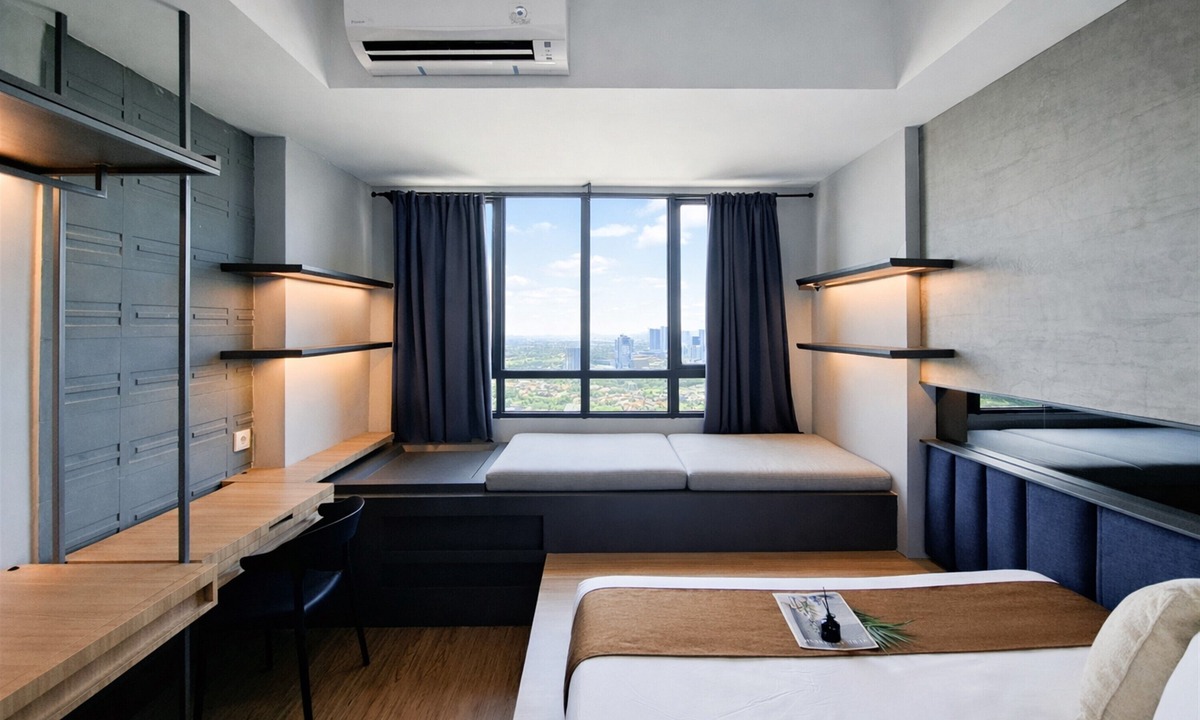 Panunggangan Utara Apartment | Bright And Cozy 1Br At Collins Boulevard Apartment