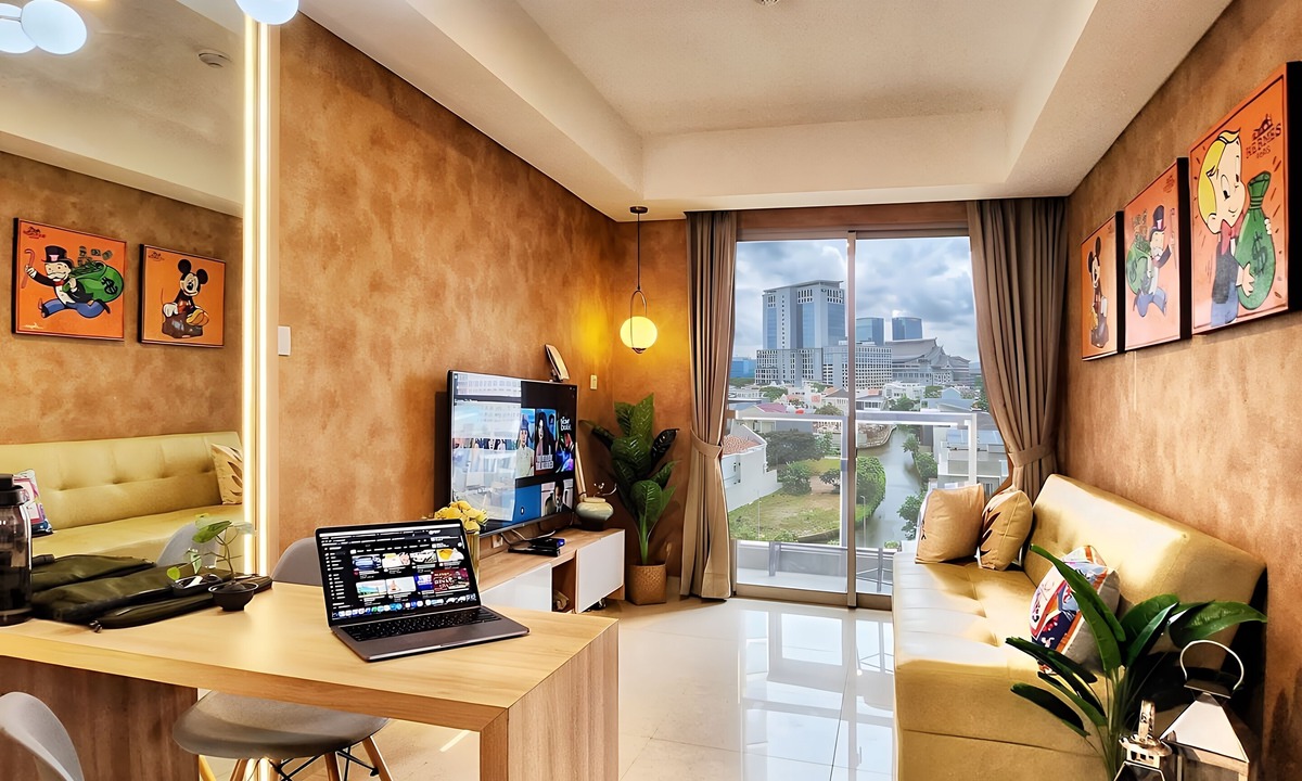 Pantai Indah Kapuk Apartment | Golden By SanLiving - 2BR - PIK