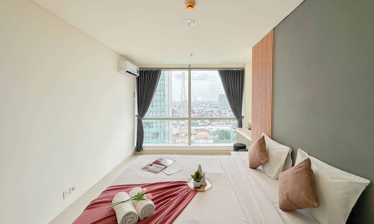 Surabaya Apartment | Spacious 1Br With City View At Praxis Apartment