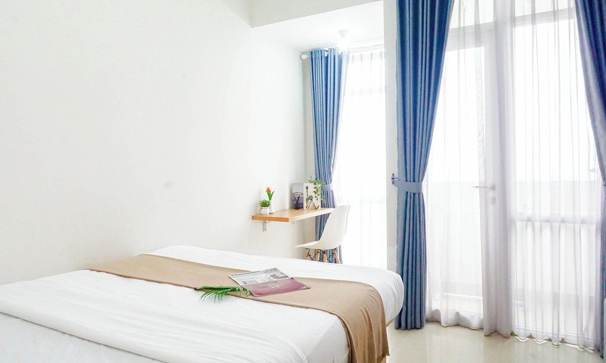 Cikarang Apartment | Cozy White Studio At Vasanta Innopark Apartment