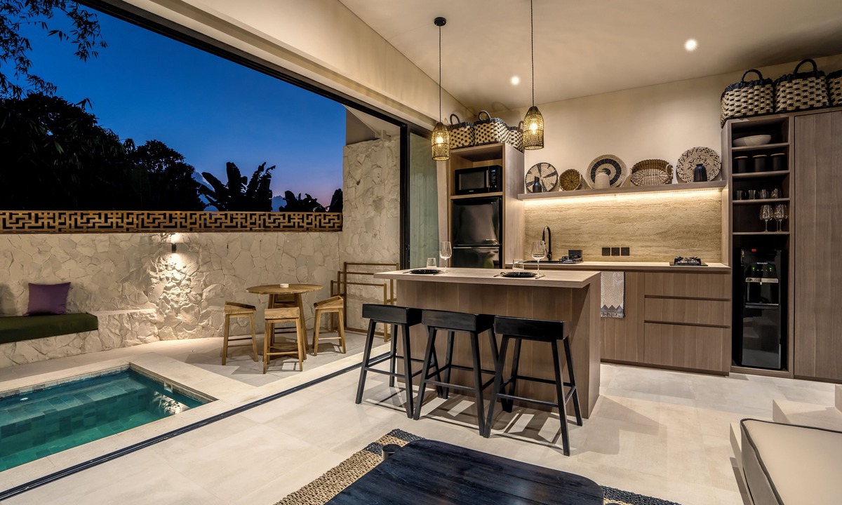 Tumbak Bayuh Villa | Sunrise Lush River by Alfred in Bali