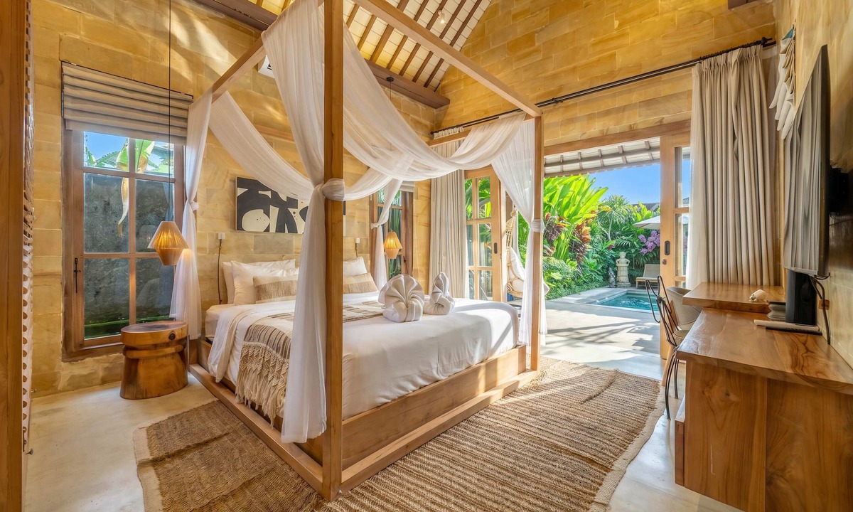 Ubud Villa | Cozy 1BR in Lush Ubud w Garden Bath Pool Patio