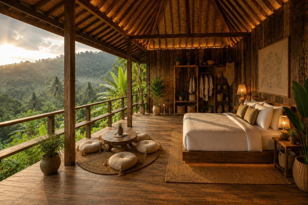 Wisma Kerta Villa | Sigelang Terrace Luxury Cabin Sidemen