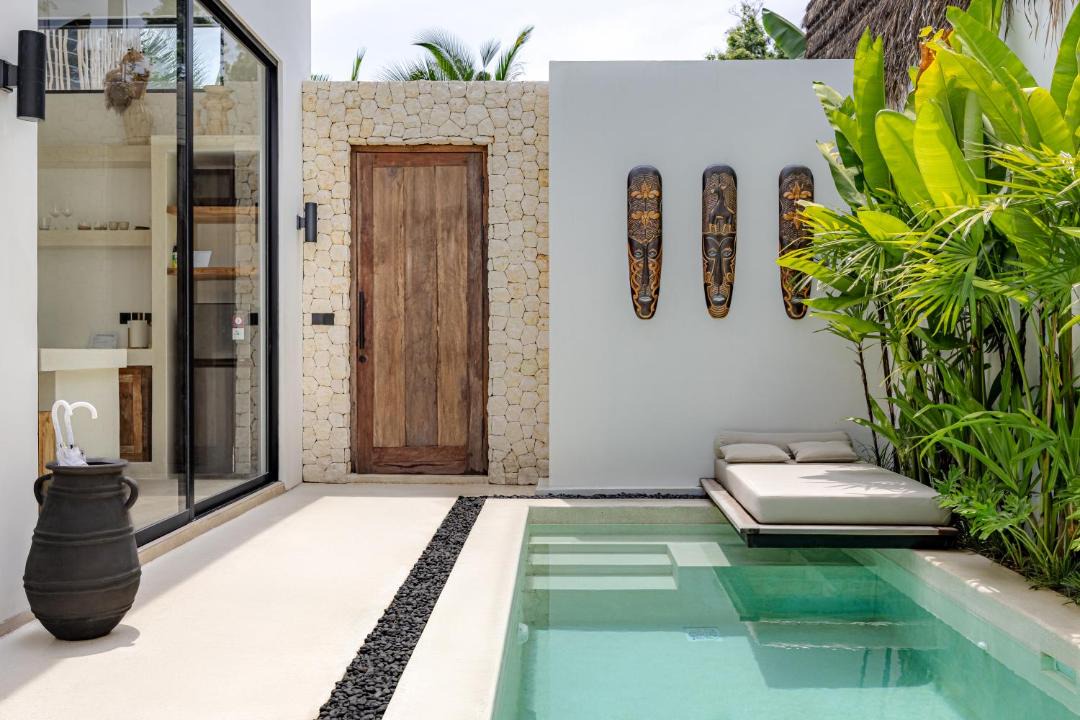 Sei Pinang Villa | Aluna 1BR with private pool kedungu