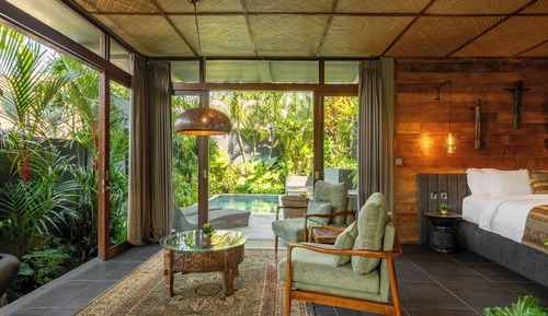 Luxury Villa, 1 Bedroom, Private Pool, Courtyard View
