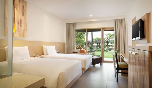 Standard Room, 2 Twin Beds, Terrace (Garden Access)