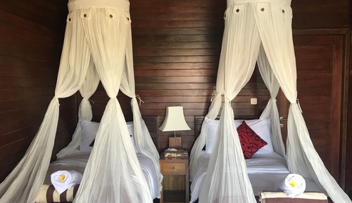 Deluxe Twin Room, 2 Twin Beds, Balcony, Pool View