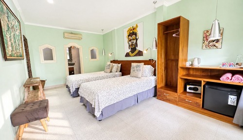 Superior Double or Twin Room, 1 Bedroom, Private Bathroom, Pool View (Jepun)