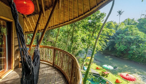 Deluxe Cabin, Balcony, River View