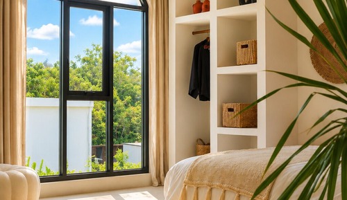 Luxury Apartment, 1 King Bed, non heated  Tub, Pool View