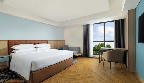 Suite, 1 King Bed, City View