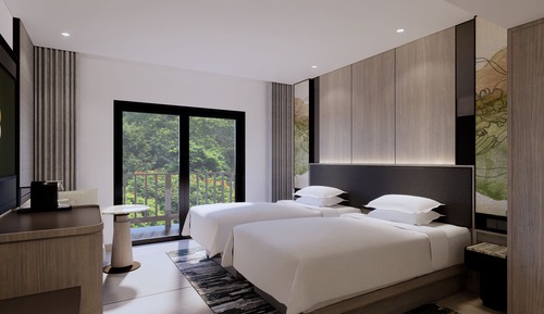 Deluxe Twin Room, Balcony