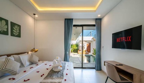 Villa, 1 Bedroom, Kitchenette, Pool View