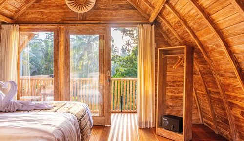 Deluxe Cabin, 1 King Bed, Private Pool, Valley View