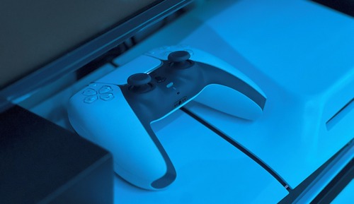 Family Game Room with PS5