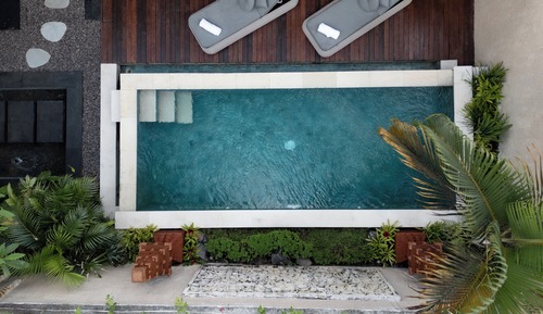 Grand One Bedroom Villa with Private Pool & Bathtub 