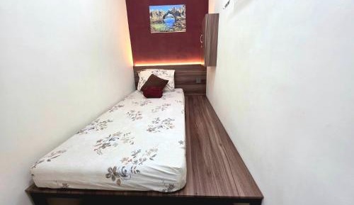 Single Bed in Female Dormitory Room