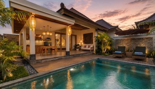 One Bedroom Private Pool Villa with Garden View
