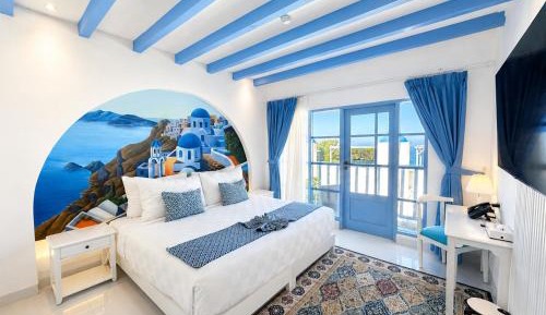 Deluxe Double Room with Balcony and Sea View