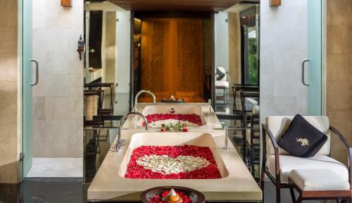 One Bedroom Riverside Pool Villa with FREE 1x Floating Breakfast, FREE Daily Ubud Shuttle Service, FREE Professional Photo Session, FREE Daily Mini-bar Enjoyment, FREE Curated Daily Activities, FREE 1x Afternoon Tea