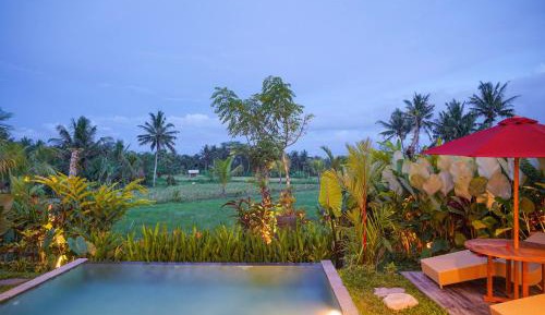 Villa with Garden View