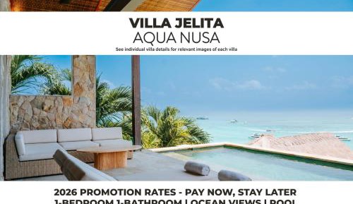 Villa Jelita - One Bedroom Pool Villa With Ocean View