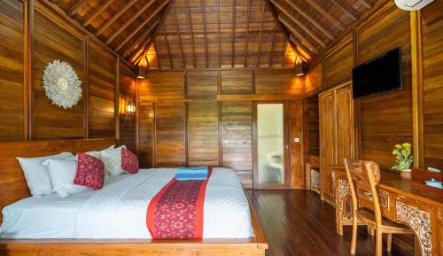 One Bedroom Private Pool Villa with Rice Field View Raka