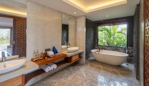 Studio Room with Rice Field View and Schedule Shuttle Service to Ubud Center