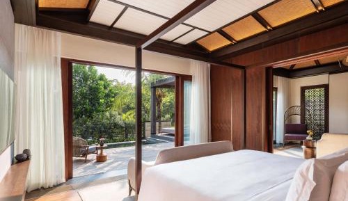 One-Bedroom Villa with Private Pool and Garden View