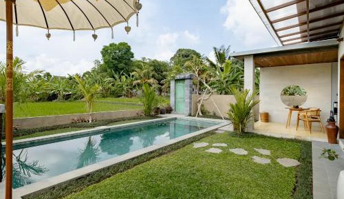  One Bedroom Pool Villa with Rice Field View