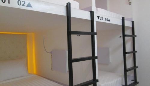Single Bed in Female Dormitory Room