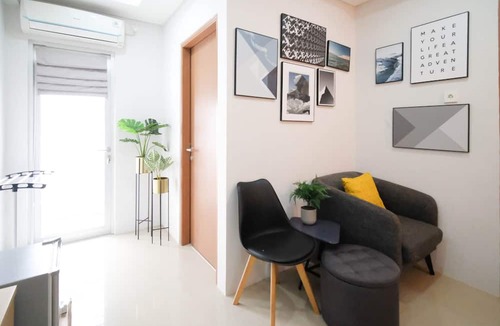 Suko Manunggal Apartment | Minimalist And Beautiful 1Br With Extra Room At Pavilion Permata Apartment