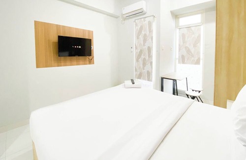 Semarang Apartment | Homey 1Br Without Living Room At Amartha View Apartment