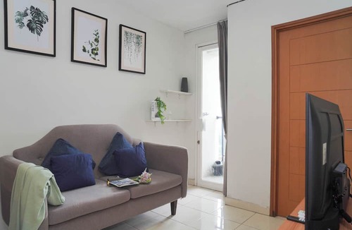 Depok Apartment | Tranquil And Comfy 2Br At Cinere Bellevue Suites Apartment