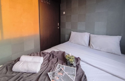 Cipaganti Apartment | Enjoy Living 2Br Apartment At Jarrdin Cihampelas With 1 Ac In Living Room