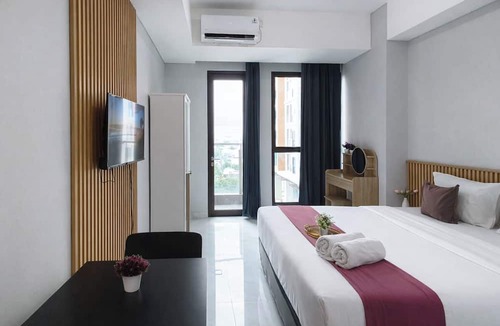 Surabaya Apartment | Good And Restful Studio With City View At Trans Icon Surabaya Apartment