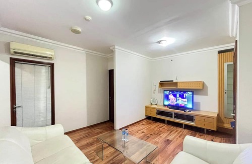 Bandung Apartment | Spacious White 3Br At Grand Setiabudi Apartment