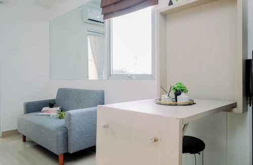 Cipulir Apartment | Compact White Tone 2Br At Pakubuwono Terrace Apartment