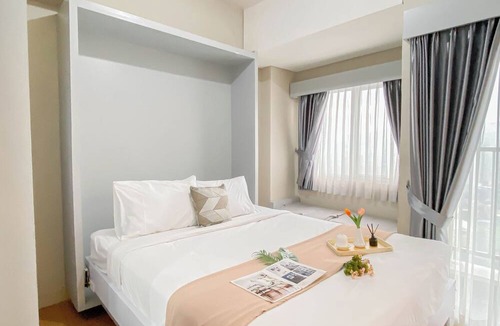 Kedungmanggu Apartment | Neat And Cozy Studio Unit At Lrt City Sentul - Royal Sentul Park