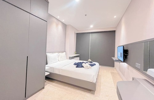 Hegarmanah Apartment | Minimalist Look Studio Apartment At Art Deco