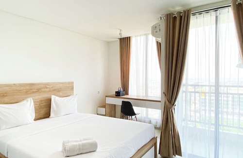 South Tambun Apartment | Wooden Touch Studio At Lrt City Bekasi Apartment