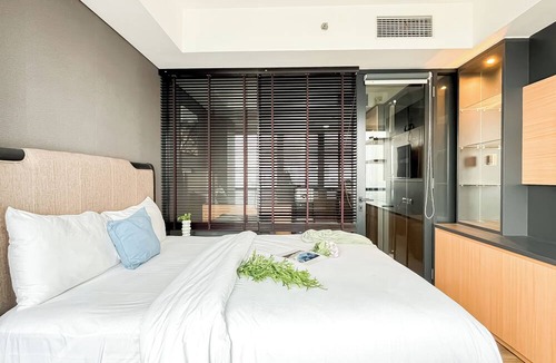 Pinang Apartment | Urban Industrial Touch 1Br Apartment At The Smith Alam Sutera