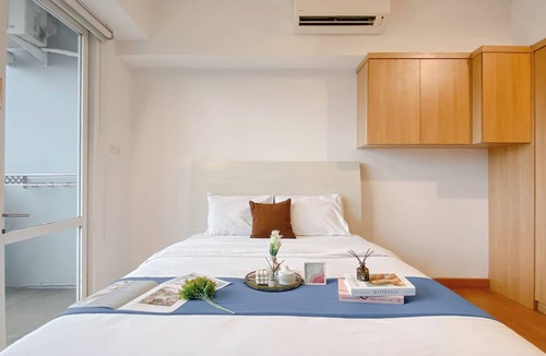 East Kuningan Apartment | Warm Neutral Look Studio Apartment Ambassade Kuningan