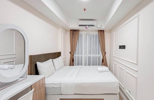 Biringkanya Apartment | Comfy 1BR Apartment at Tamansari Skylounge Makassar