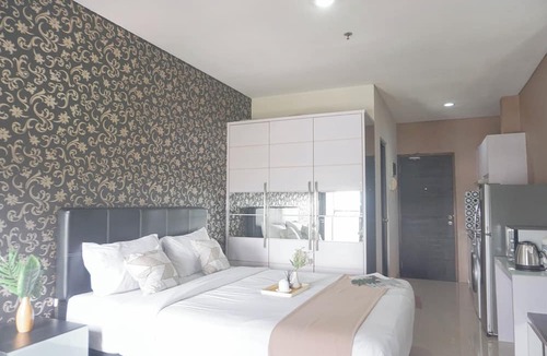 Senayan Apartment | Minimalist And Relaxing Studio Room At Tamansari Semanggi Apartment