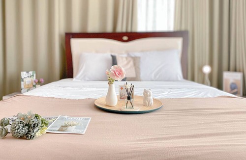 Pekayon Jaya Apartment | Spacious and Comfy 2BR Combined at Grand Kamala Lagoon Apartment